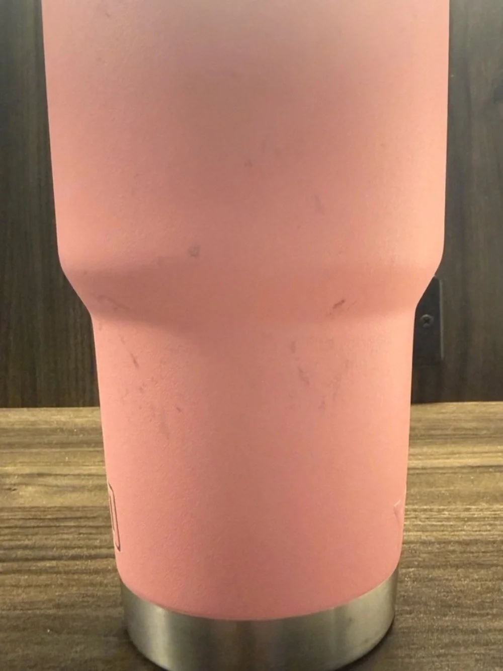 Sandstone Pink Yeti Pink Insulated Tumbler with Stainless Steel Base